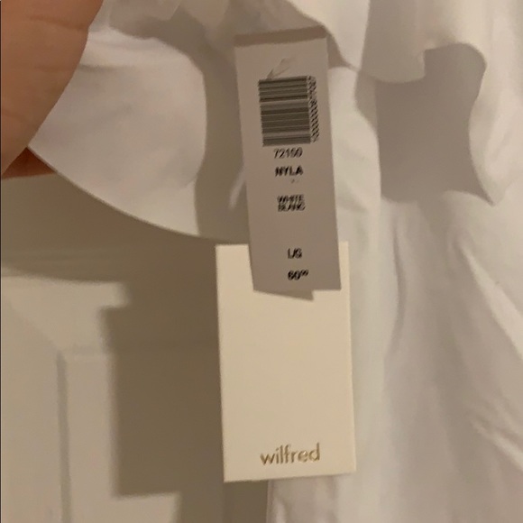 Aritzia Lyla White Bodysuit - Picture 3 of 4